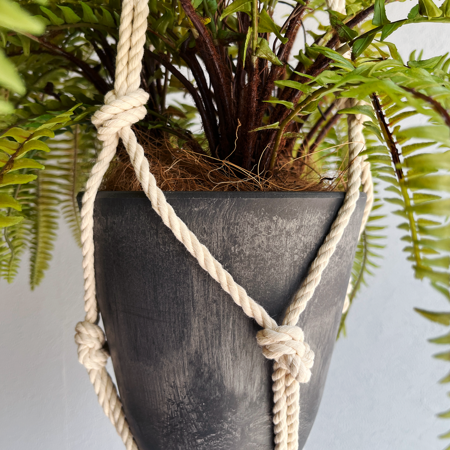 【フェイクグリーン】ソードファーン Hanging Pot / Atelier Works Collection