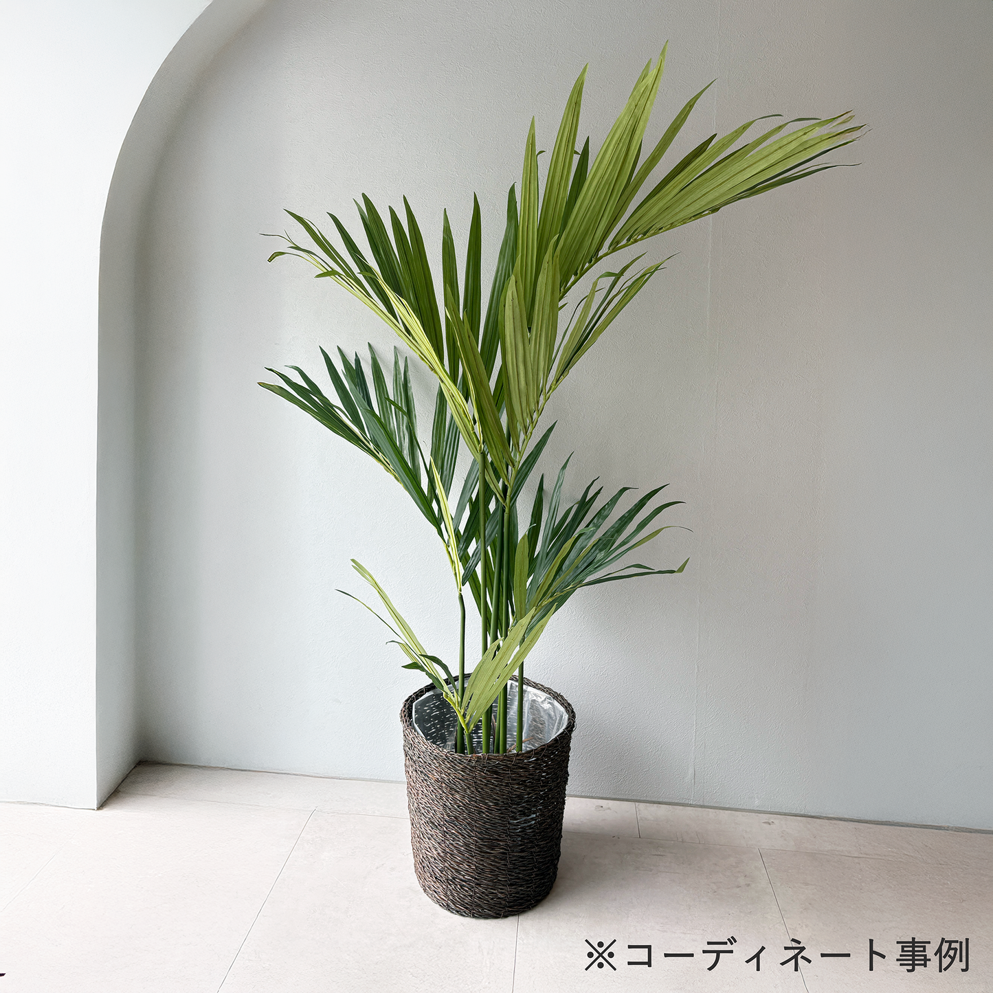 【大型鉢】バンブーバスケット 高さ32cm