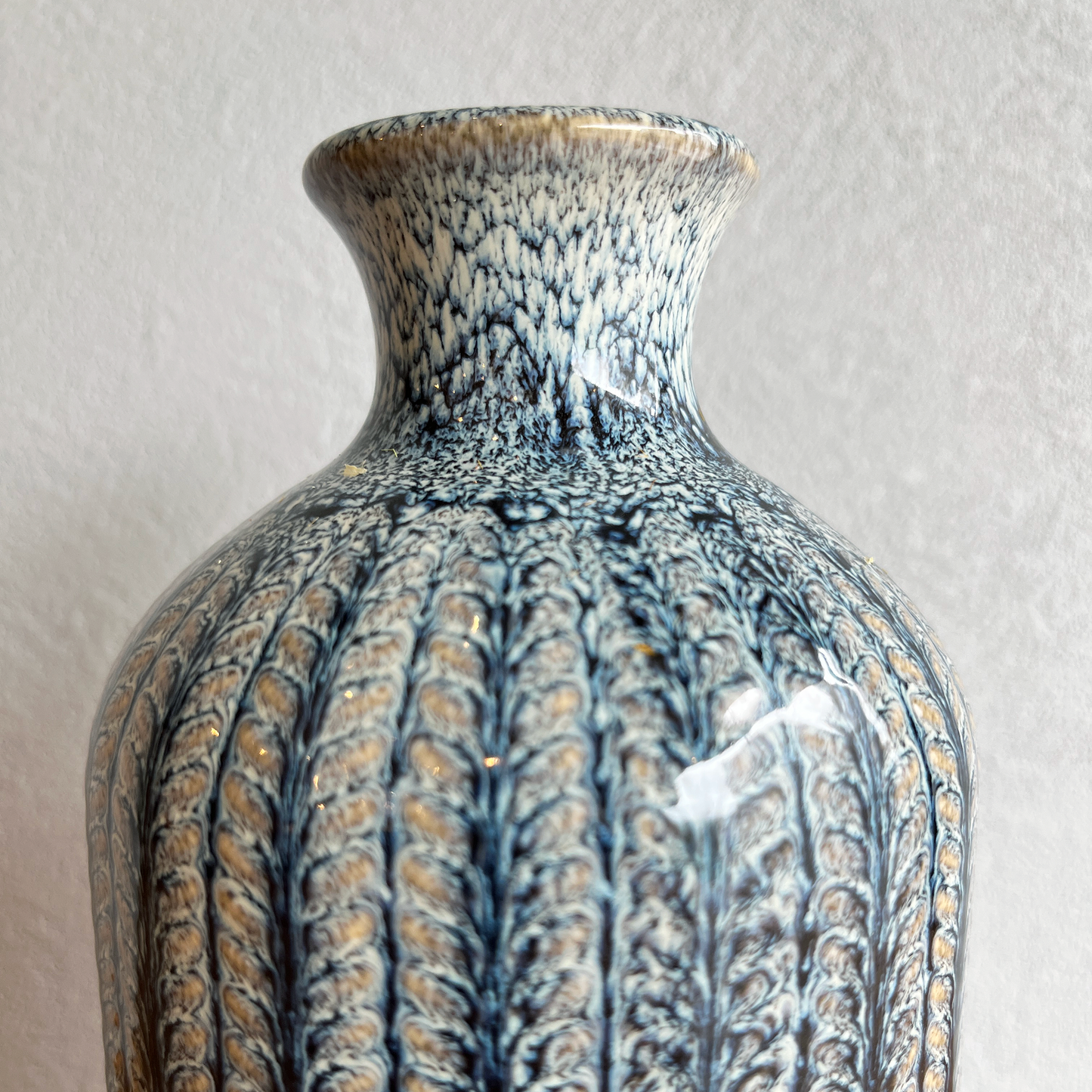 【花瓶】アズールカリマベース 高さ18cm