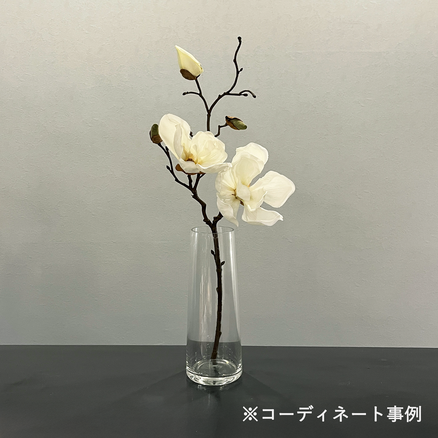 ガラスベース 円すい型 高さ22cm4