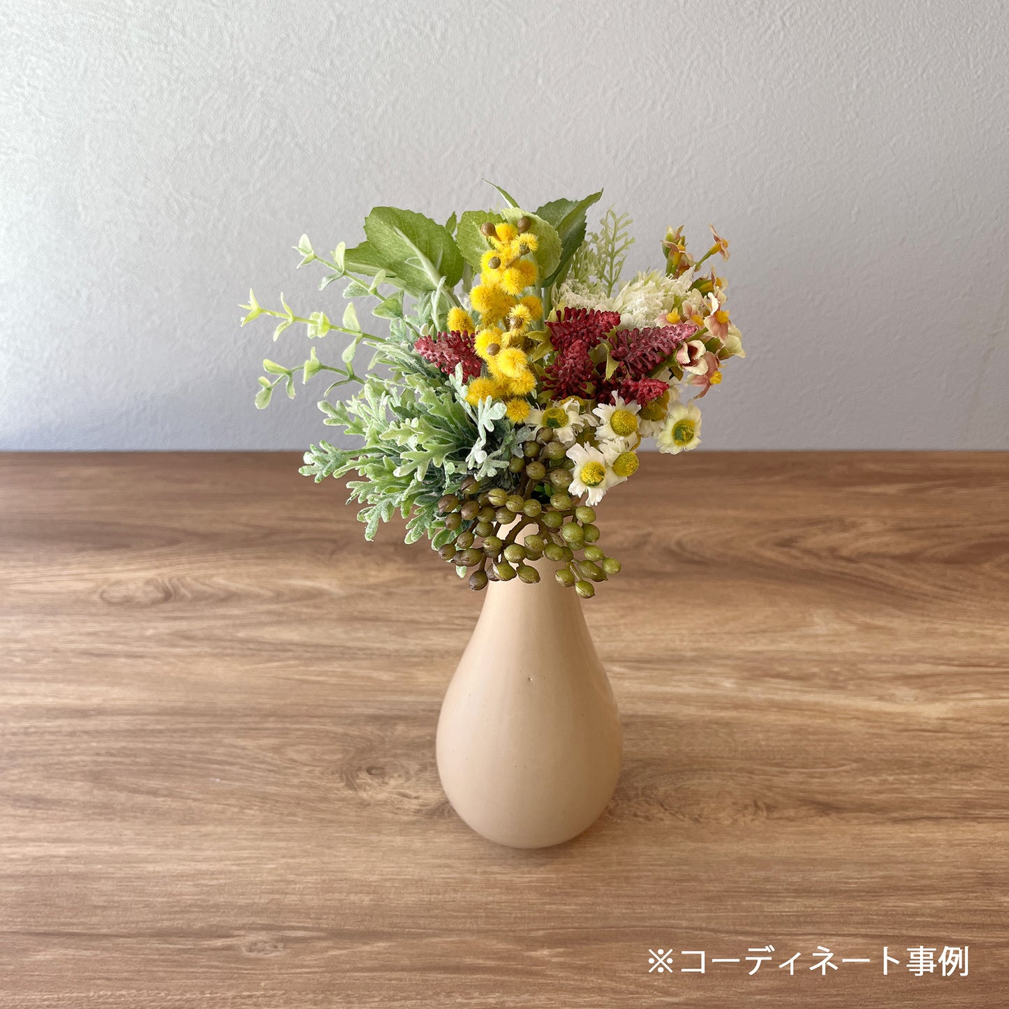 ミックスフラワーブーケ レッド事例2