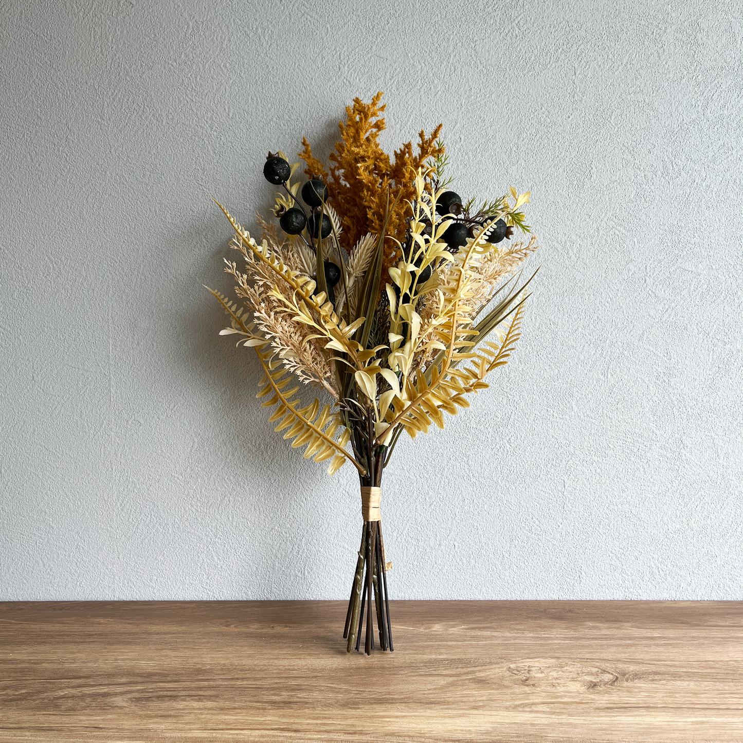 【造花】ベリードロップ  Bouquet & Vaseセット