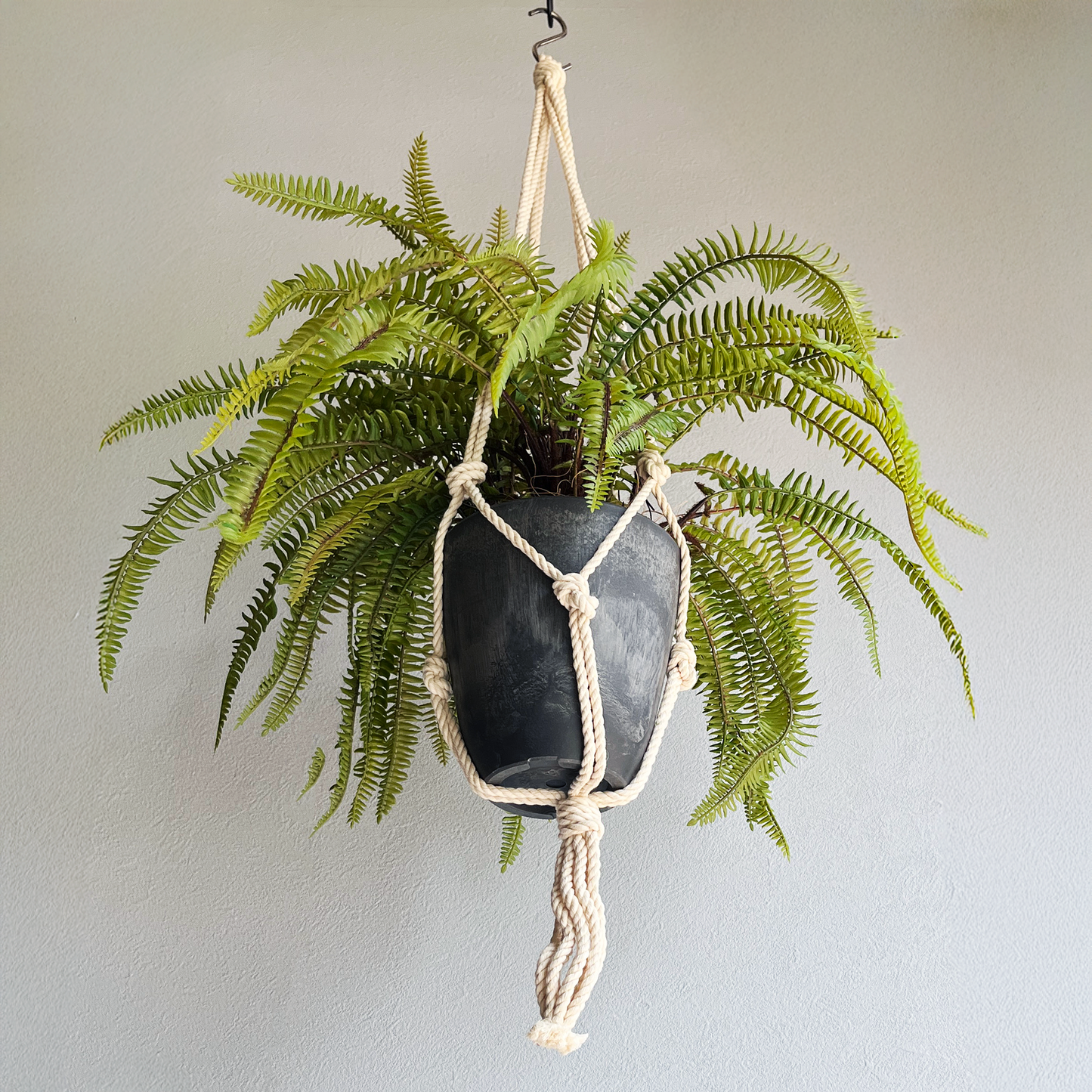 【フェイクグリーン】ソードファーン Hanging Pot / Atelier Works Collection