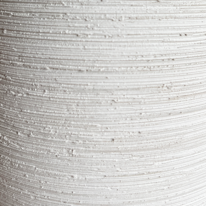 【花瓶】Coron Clay  高さ14cm  マットホワイト