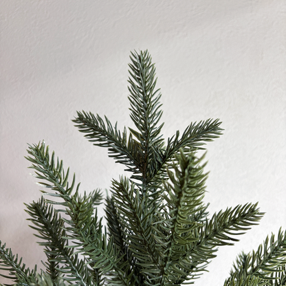 【フェイクグリーン】期間限定販売 クリスマスツリー ナチュラルバスケット 55cm - Christmas Tree