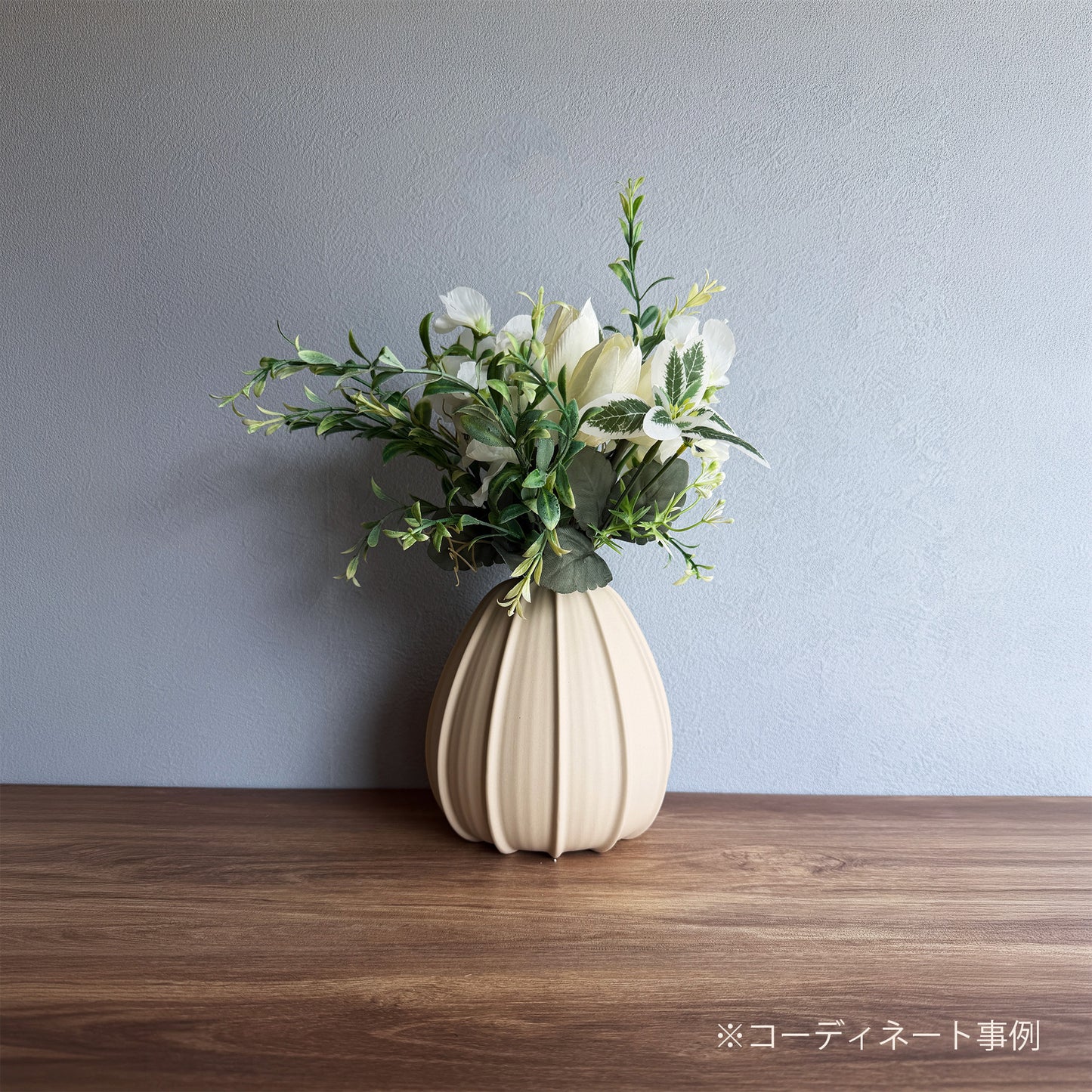 【造花】ソフトニュアンスチューリップ ブーケ クリーム 8