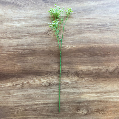 カスミソウ künstlicheの全体写真。全長52cm、繊細な白い小花が可憐なアーティフィシャルフラワー。