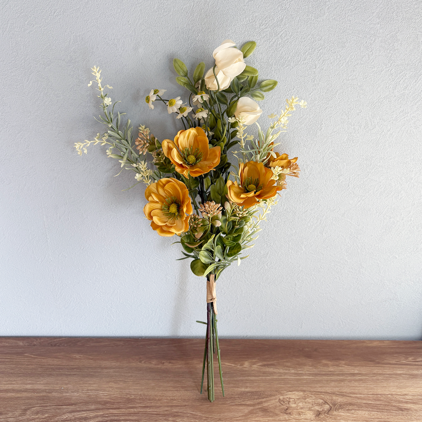 ボタニカルアネモネブーケ アンバー- フェイクグリーン専用通販サイト