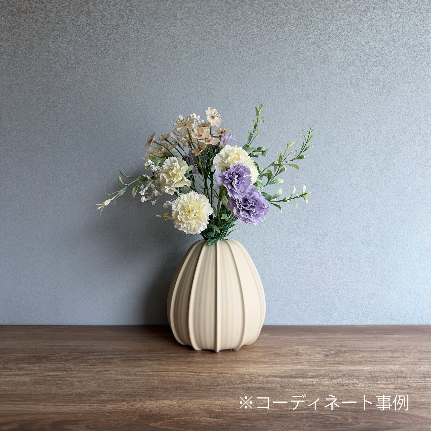 【造花】ソフトニュアンスカーネーションブーケ ラベンダー7
