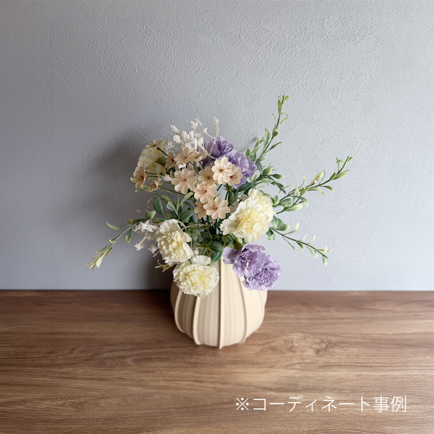 【造花】ソフトニュアンスカーネーションブーケ ラベンダー8