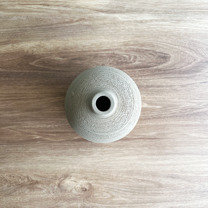 【花瓶】Coron Clay  高さ14cm  サンドベージュ4