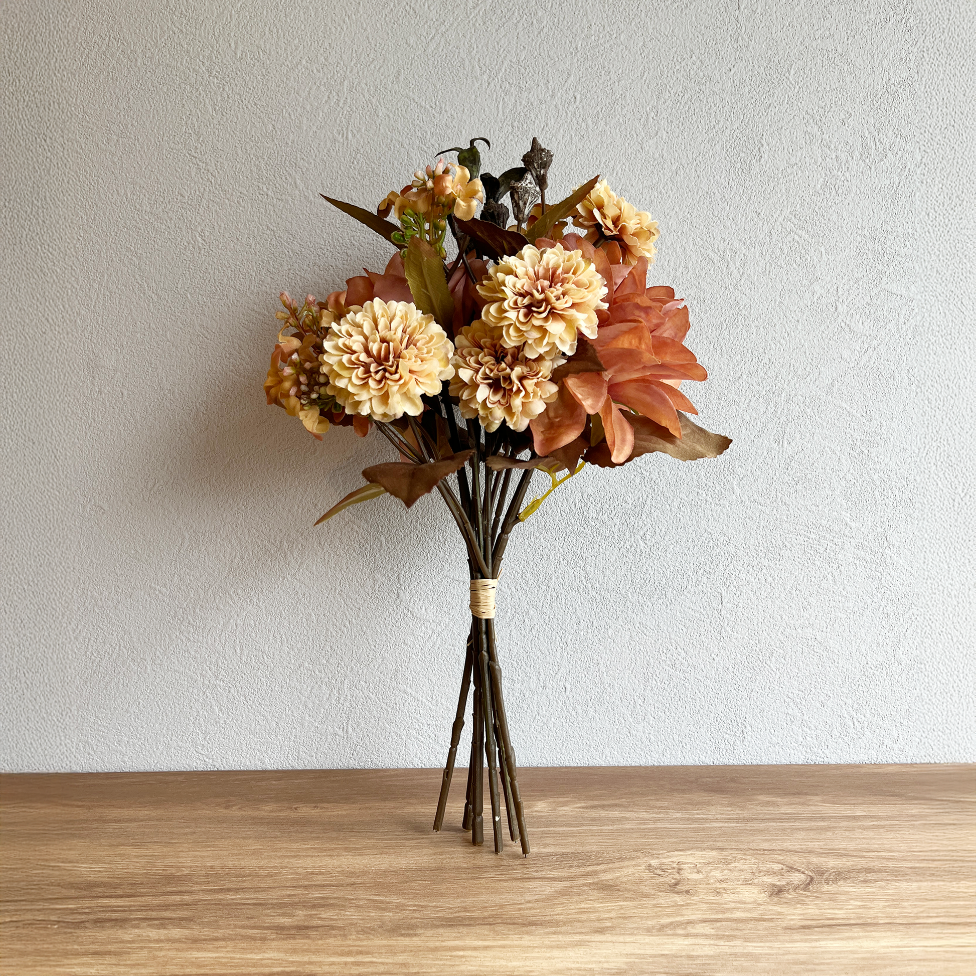 ダリアクラシカブーケ オータムブラウン- フェイクグリーン専用通販 ダリアクラシカブーケ オータムブラウン- フェイクグリーン専用通販