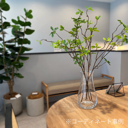 ガラス花瓶   しずく型   高さ25cm コーディネート事例2