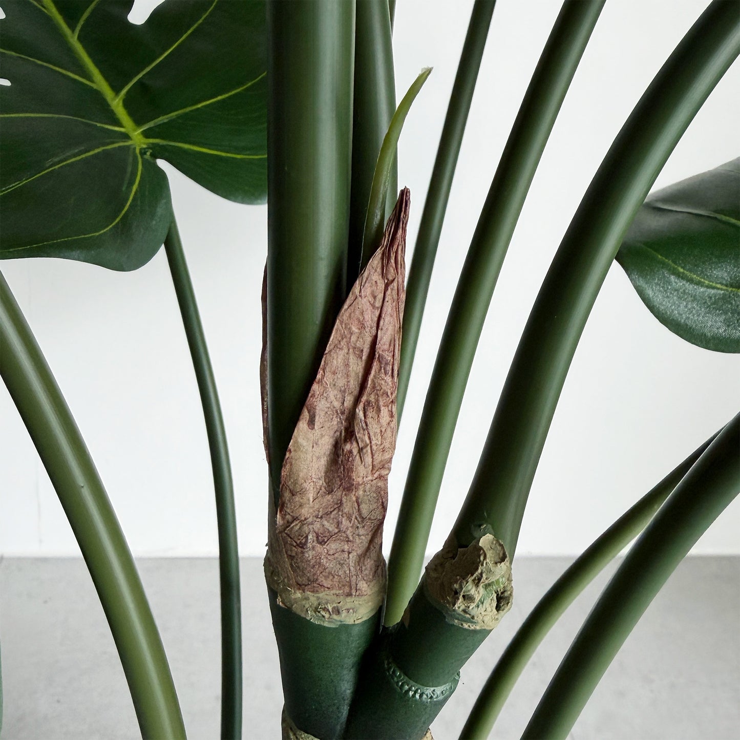【フェイクグリーン】モンステラカーブブランチ 90cm 4