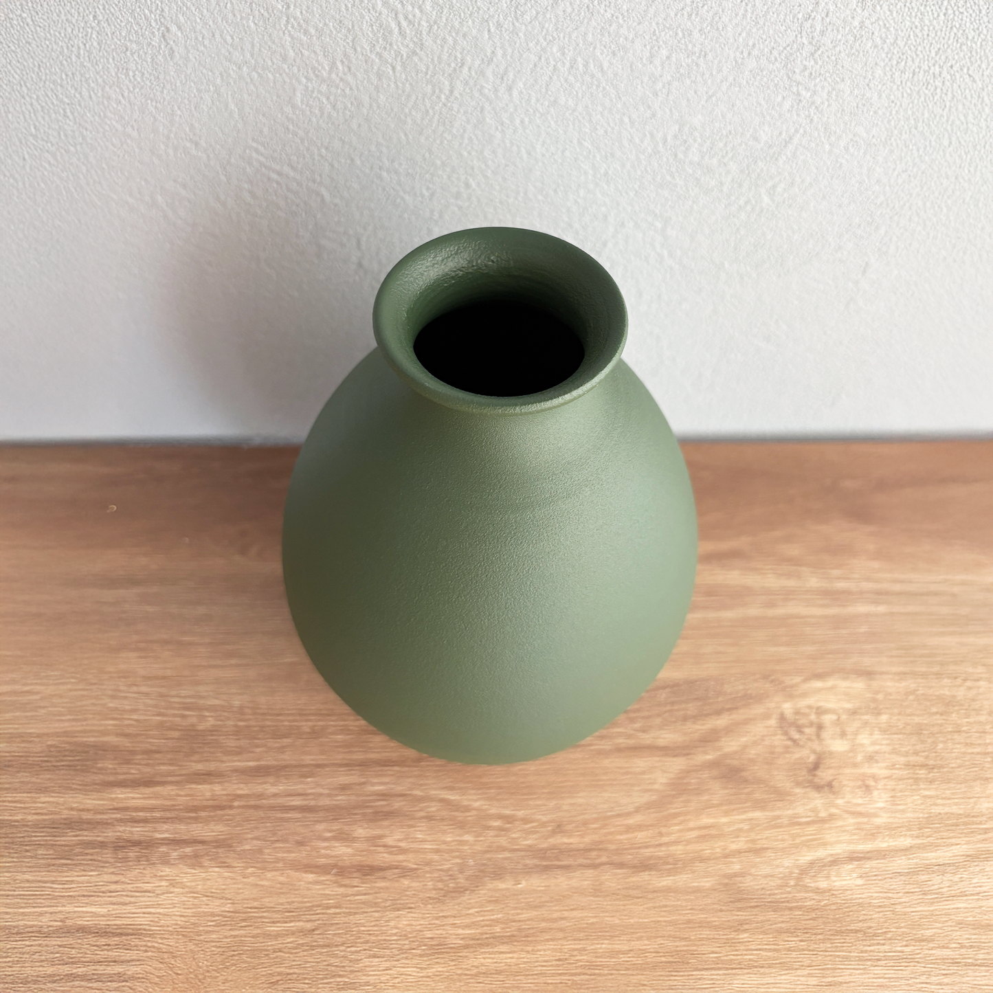 GNOME Vase ノームベース 高さ18cm  スモーキーグリーン2