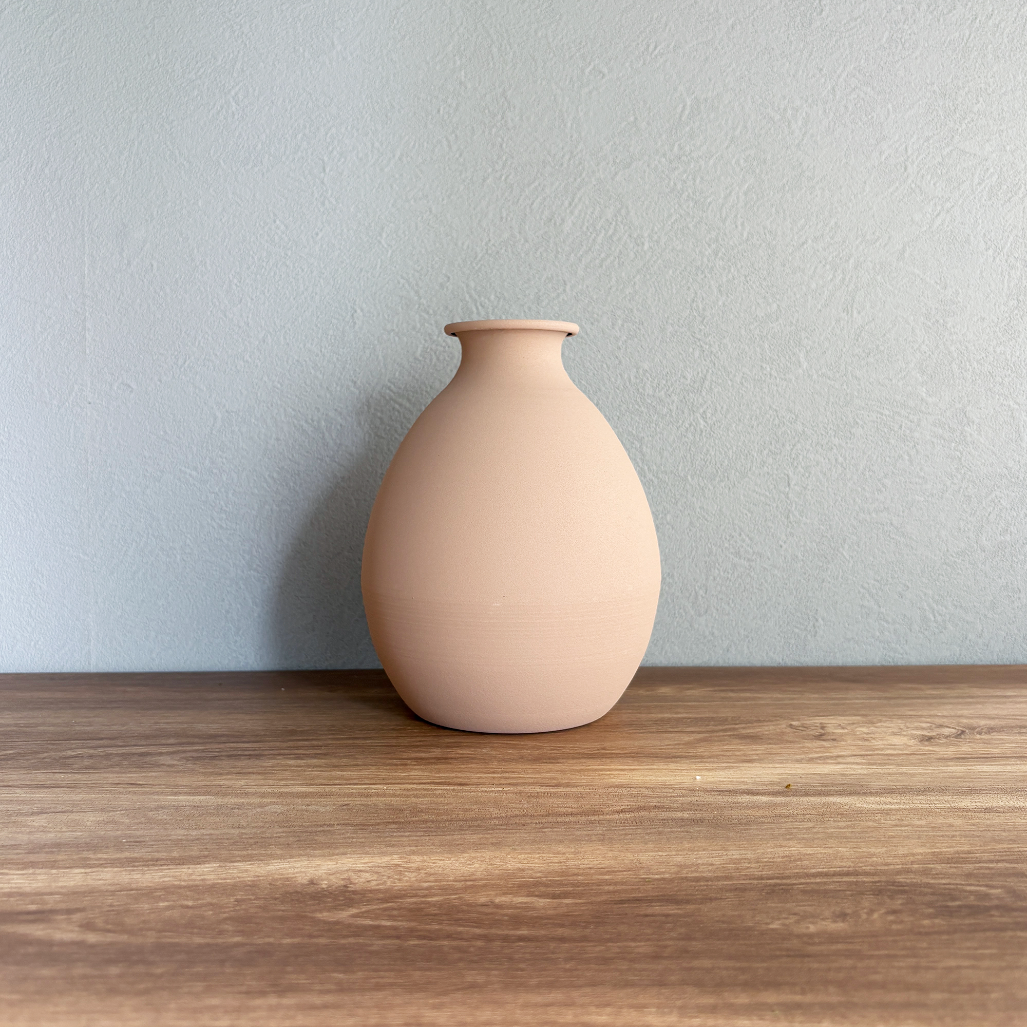 【花瓶】GNOME Vase ノームベース 高さ18cm  スモーキーピンク