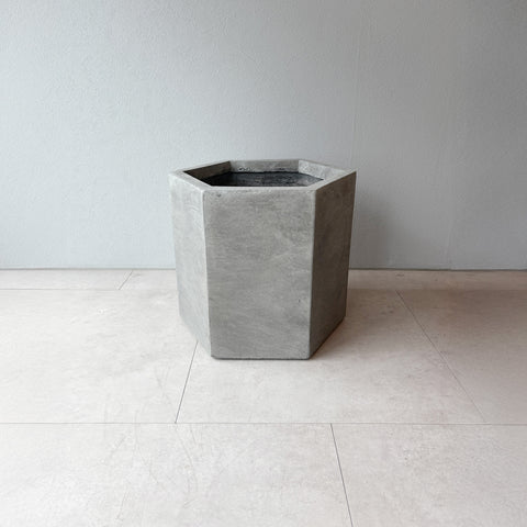 【大型鉢】ヘキサファイバークレイポット / M / GL